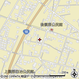 宮崎県都城市蓑原町2391-5周辺の地図