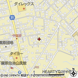 宮崎県都城市蓑原町3234周辺の地図