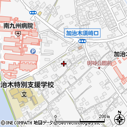 鹿児島県姶良市加治木町木田1732周辺の地図