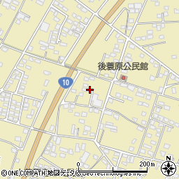 宮崎県都城市蓑原町2391-36周辺の地図