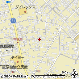 宮崎県都城市蓑原町3237周辺の地図