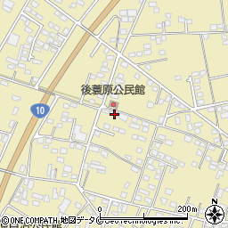 宮崎県都城市蓑原町2390-20周辺の地図