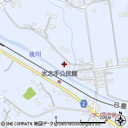 鹿児島県曽於市財部町北俣2072周辺の地図