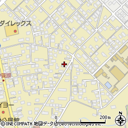 宮崎県都城市蓑原町3242-13周辺の地図