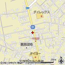 宮崎県都城市蓑原町2363周辺の地図