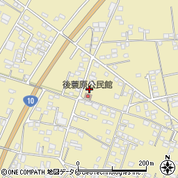 宮崎県都城市蓑原町2319-1周辺の地図