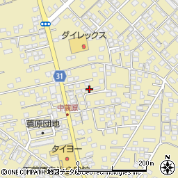 宮崎県都城市蓑原町3247周辺の地図