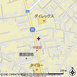 宮崎県都城市蓑原町3248-5周辺の地図