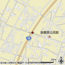 宮崎県都城市蓑原町2312-2周辺の地図
