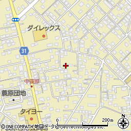 宮崎県都城市蓑原町3246-15周辺の地図