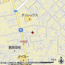 宮崎県都城市蓑原町3249周辺の地図