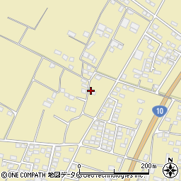 宮崎県都城市蓑原町2402周辺の地図
