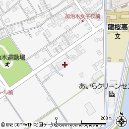 龍桜高等学校男子寮龍志館周辺の地図