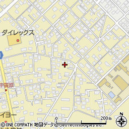 宮崎県都城市蓑原町3242-4周辺の地図