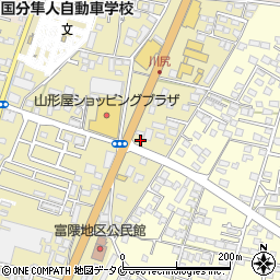 鹿児島県霧島市隼人町真孝16周辺の地図