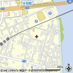 鹿児島県姶良市東餅田955周辺の地図