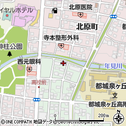 カラオケ ココカラ 都城店周辺の地図
