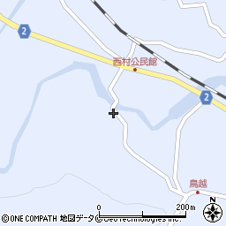 鹿児島県曽於市財部町北俣1976周辺の地図