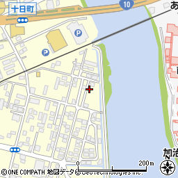 鹿児島県姶良市東餅田988-5周辺の地図