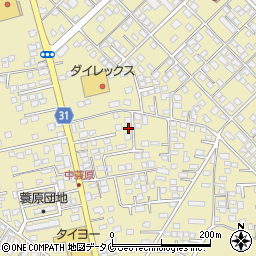 宮崎県都城市蓑原町3246-6周辺の地図