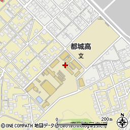 宮崎県都城市蓑原町7932周辺の地図