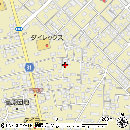 宮崎県都城市蓑原町3246-9周辺の地図