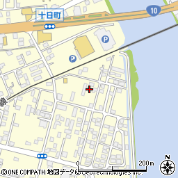 鹿児島県姶良市東餅田992周辺の地図