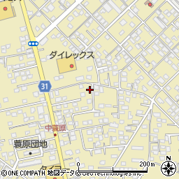 宮崎県都城市蓑原町3246-1周辺の地図