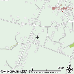 鹿児島県曽於市財部町下財部1921-3周辺の地図