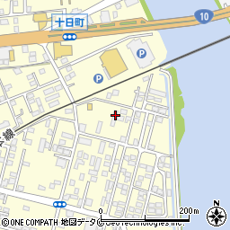 鹿児島県姶良市東餅田993周辺の地図