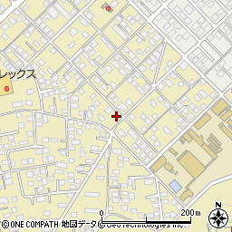 宮崎県都城市蓑原町8018-2周辺の地図