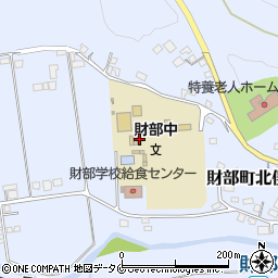 鹿児島県曽於市財部町北俣814周辺の地図