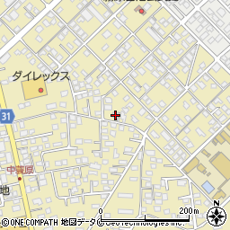 宮崎県都城市蓑原町3274周辺の地図