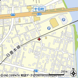 鹿児島県姶良市東餅田1469周辺の地図