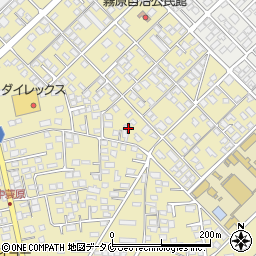 宮崎県都城市蓑原町8021-7周辺の地図