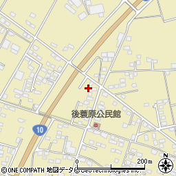 宮崎県都城市蓑原町2311-4周辺の地図