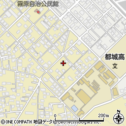 宮崎県都城市蓑原町7978-1周辺の地図