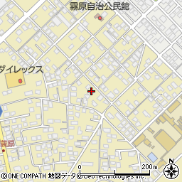 宮崎県都城市蓑原町8021周辺の地図