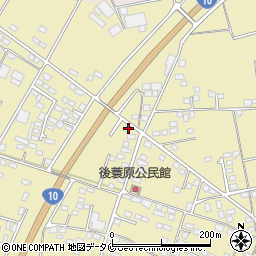 宮崎県都城市蓑原町2311-1周辺の地図