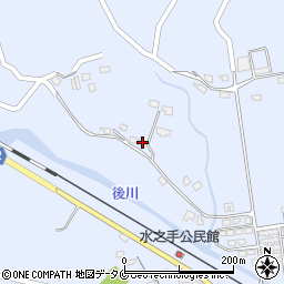 鹿児島県曽於市財部町北俣2094周辺の地図