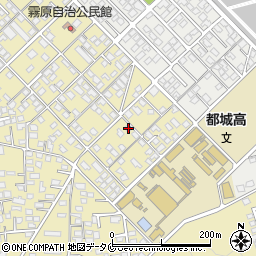 宮崎県都城市蓑原町7979周辺の地図
