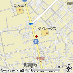 宮崎県都城市蓑原町3248周辺の地図