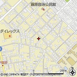 宮崎県都城市蓑原町8021-8周辺の地図