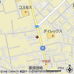 宮崎県都城市蓑原町2337周辺の地図