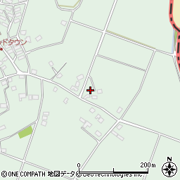 鹿児島県曽於市財部町下財部2136周辺の地図