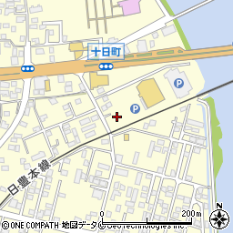 鹿児島県姶良市東餅田962-4周辺の地図