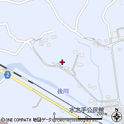 鹿児島県曽於市財部町北俣2095周辺の地図