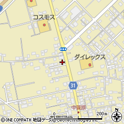 宮崎県都城市蓑原町2337-27周辺の地図