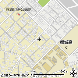 宮崎県都城市蓑原町7981-1周辺の地図