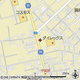 宮崎県都城市蓑原町3248-10周辺の地図